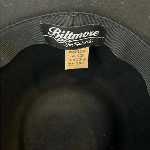 Madewell  x Biltmore® Wool Felt Hat with ribbon - Picture 5 of 8